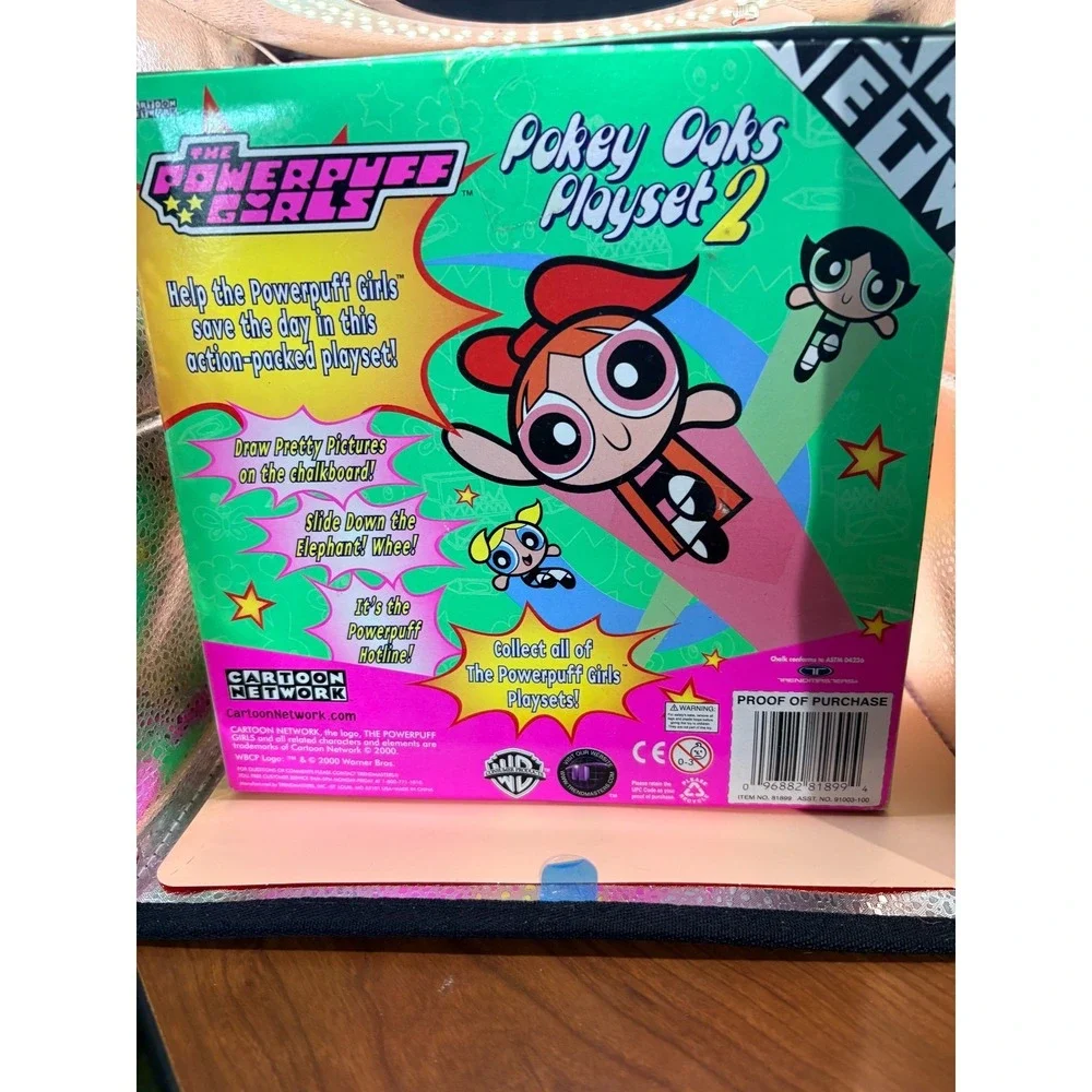 Cartoon Network PowerPuff Girls Pokey Oaks Playset 2, Pristine - Circa 2000 NIB